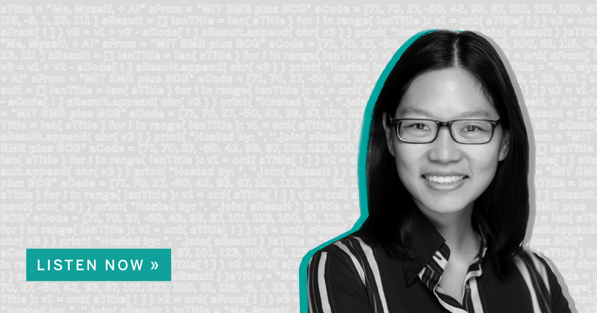Speed, Ease, and Expertise With AI: Lenovo’s Linda Yao